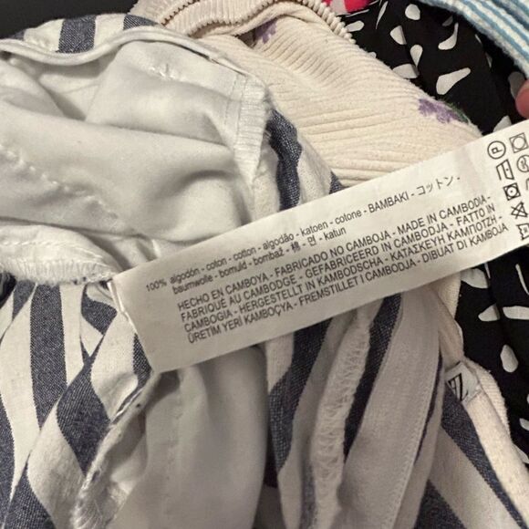 Zara Trafaluc Ultralight Wide Leg high waist Cropped Pants M - Picture 10 of 10